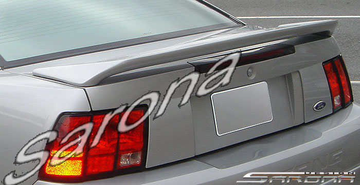 Custom Ford Mustang  Coupe & Convertible Trunk Wing (1999 - 2004) - $199.00 (Part #FD-043-TW)